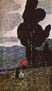 Wassily Kandinsky Moonight oil on canvas